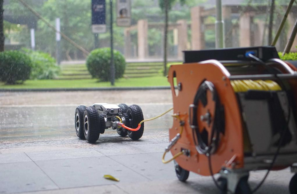 285燕华花园管道检测机器人