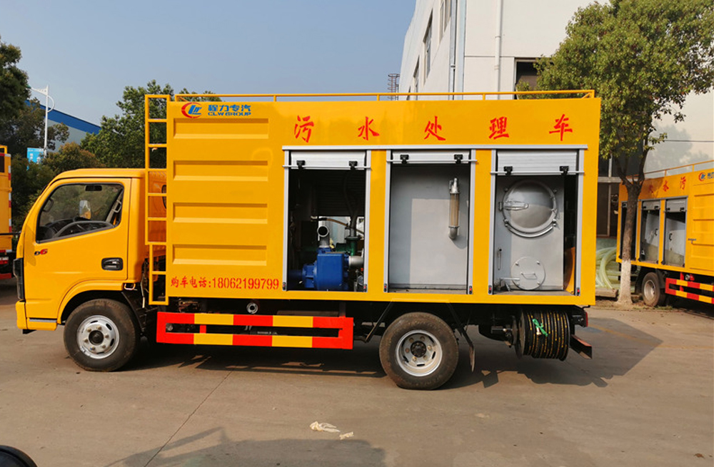 281燕华花园污水分离车
